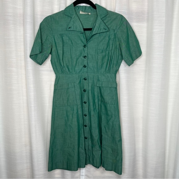 Girl Scouts | Dresses | Vintage Girl Scout Green Dress | Poshmark